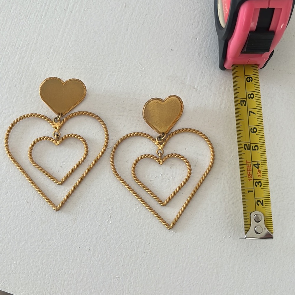Heart Earrings - Picture 3 of 4
